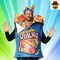 Colorful Sour Gummy Worms Adult Costume with 3D Details for Halloween Fun